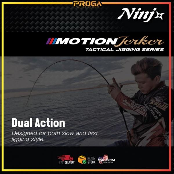 Ninj+ Motion Jerker Fast&Slow Jigging Rod | Product Catalogue