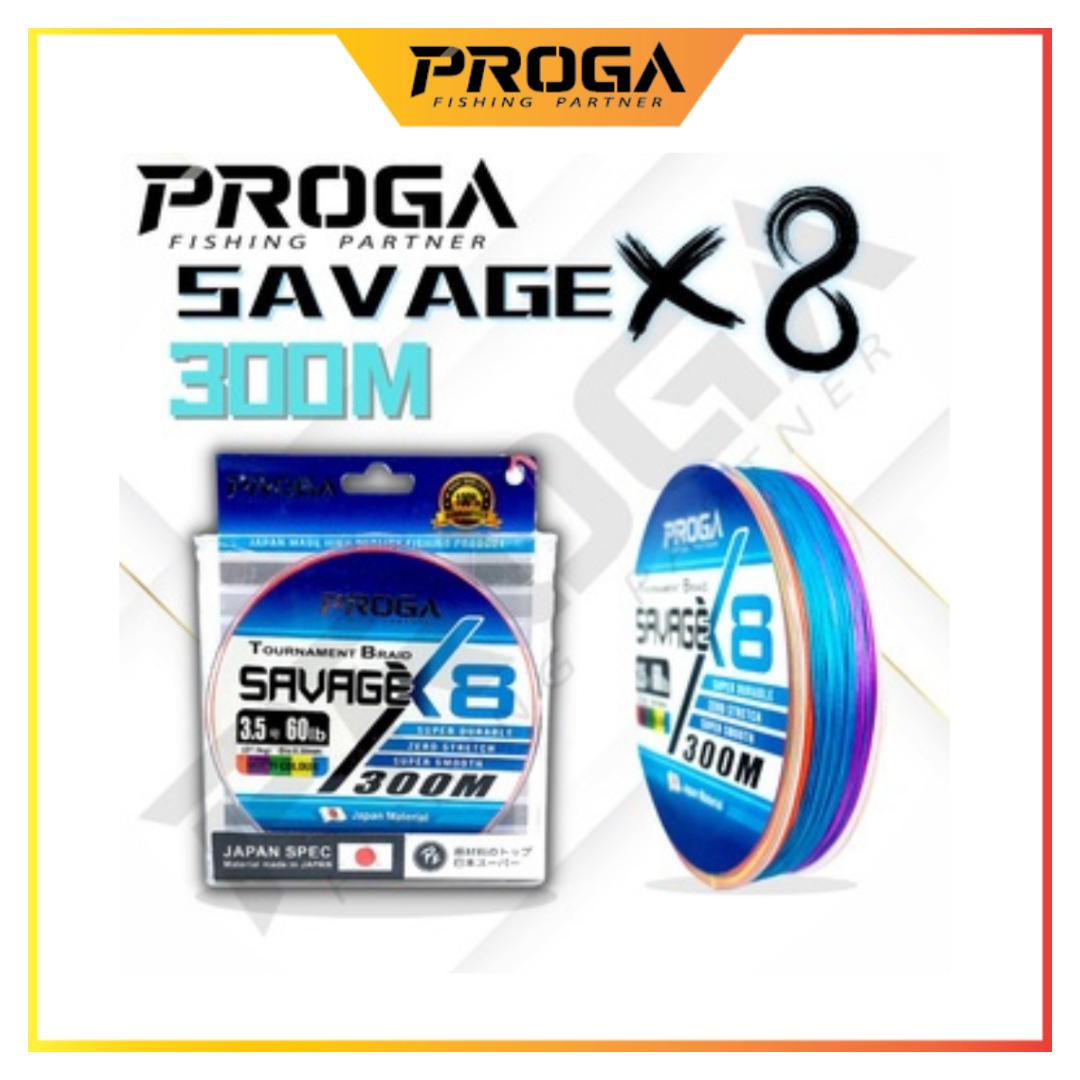 PROGA SAVAGE X8 300M Fishing Braided Line