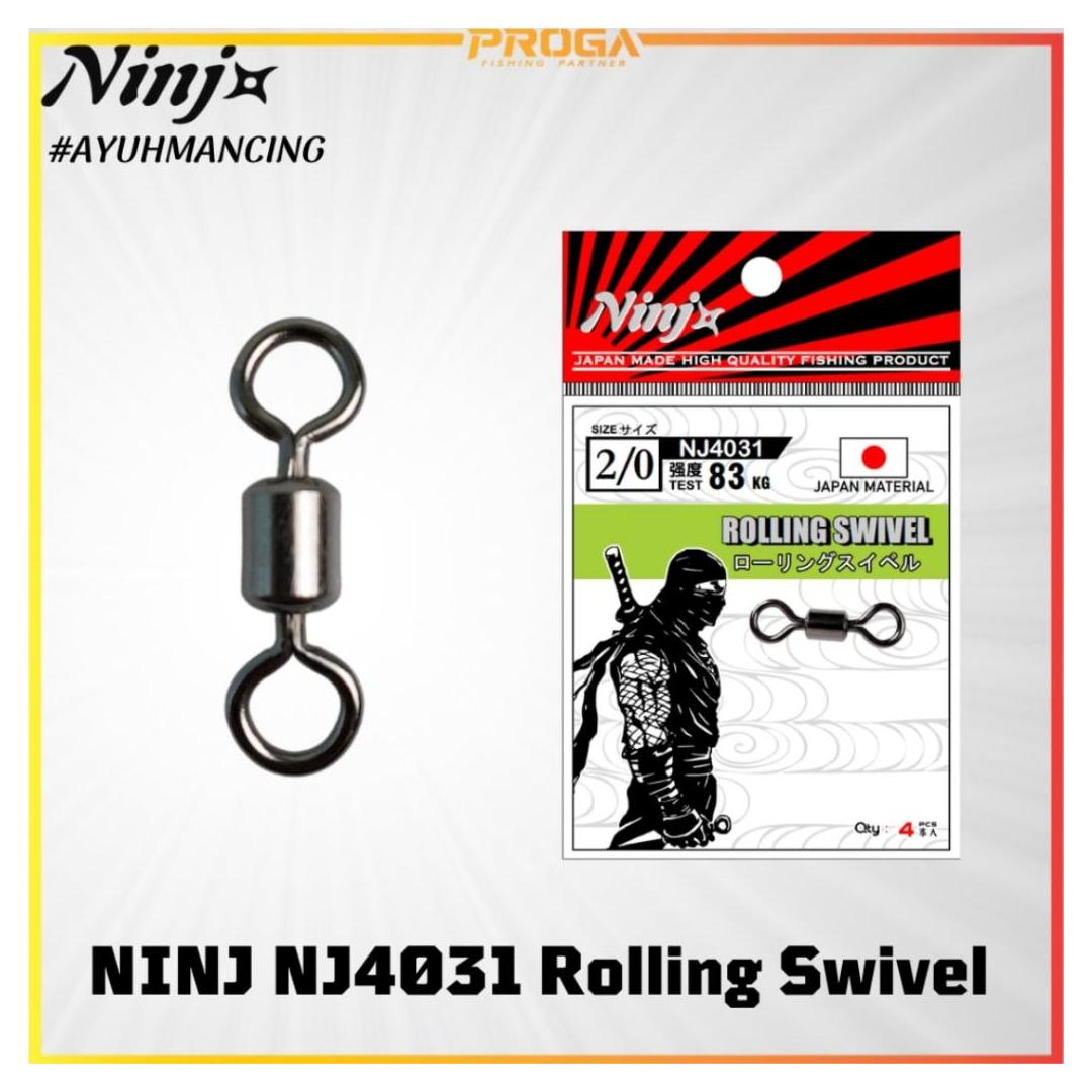 NINJ NJ4031 High Quality Fishing Rolling Swivel