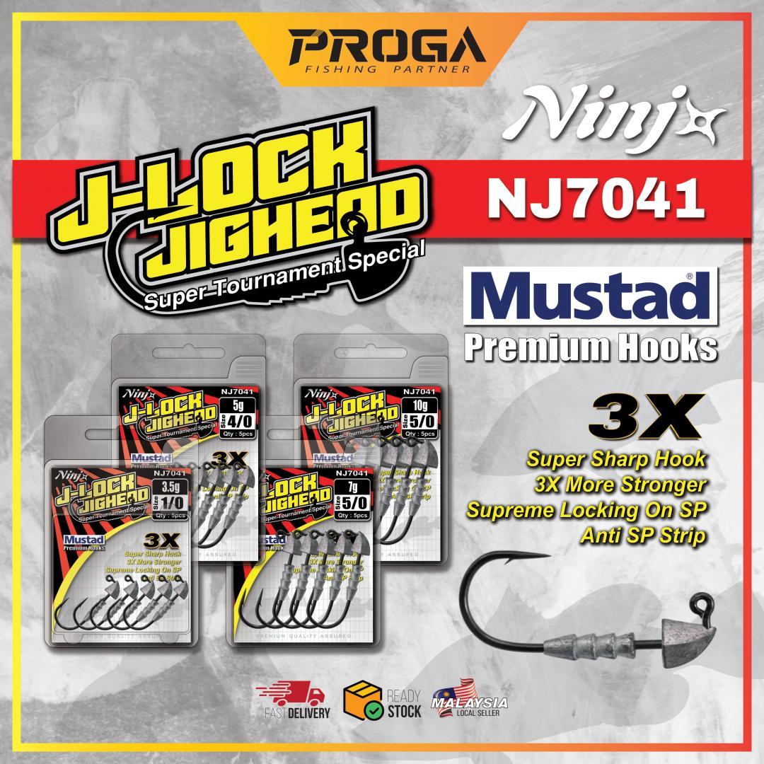 NINJ+ <NJ7041> J-LOCK JIGHEAD SUPER TOURNAMENT SPECIAL•MUSTAD PREMIUM HOOK!!!!!!!!