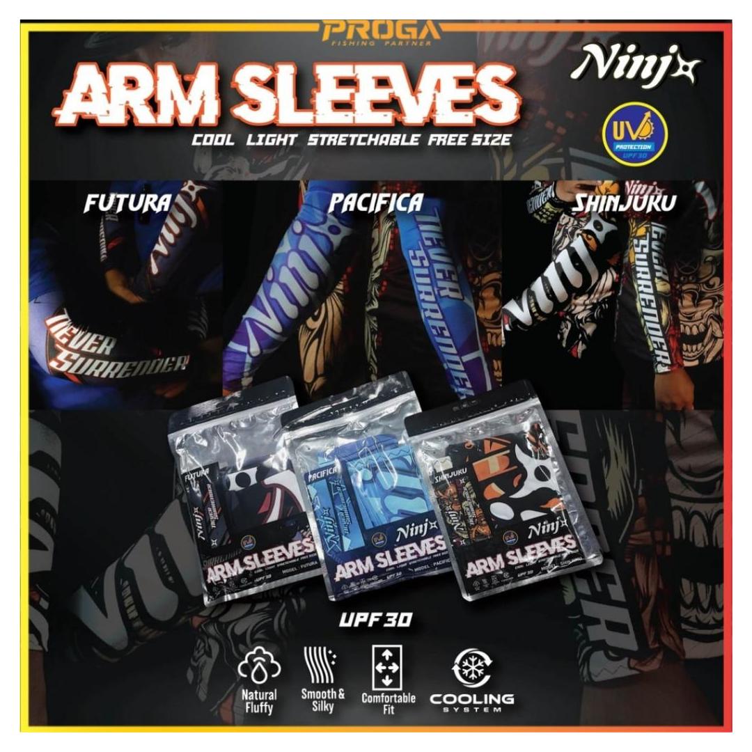 NINJ+ ARM SLEEVE //COOL LIGHT STRETCHABLE