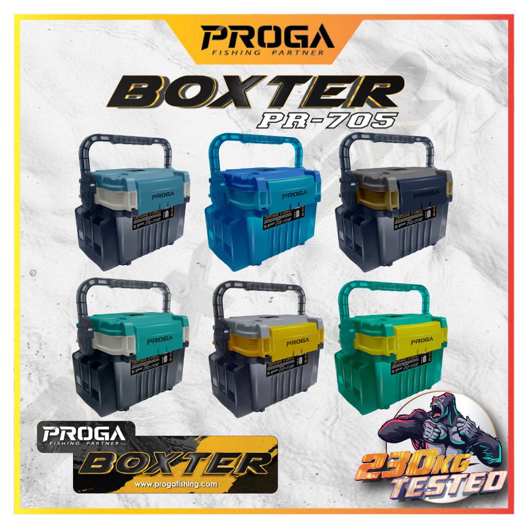 PR-705 PROGA BOXTER TACKLE FISHING BOX(3 YEAR WARRANTY)