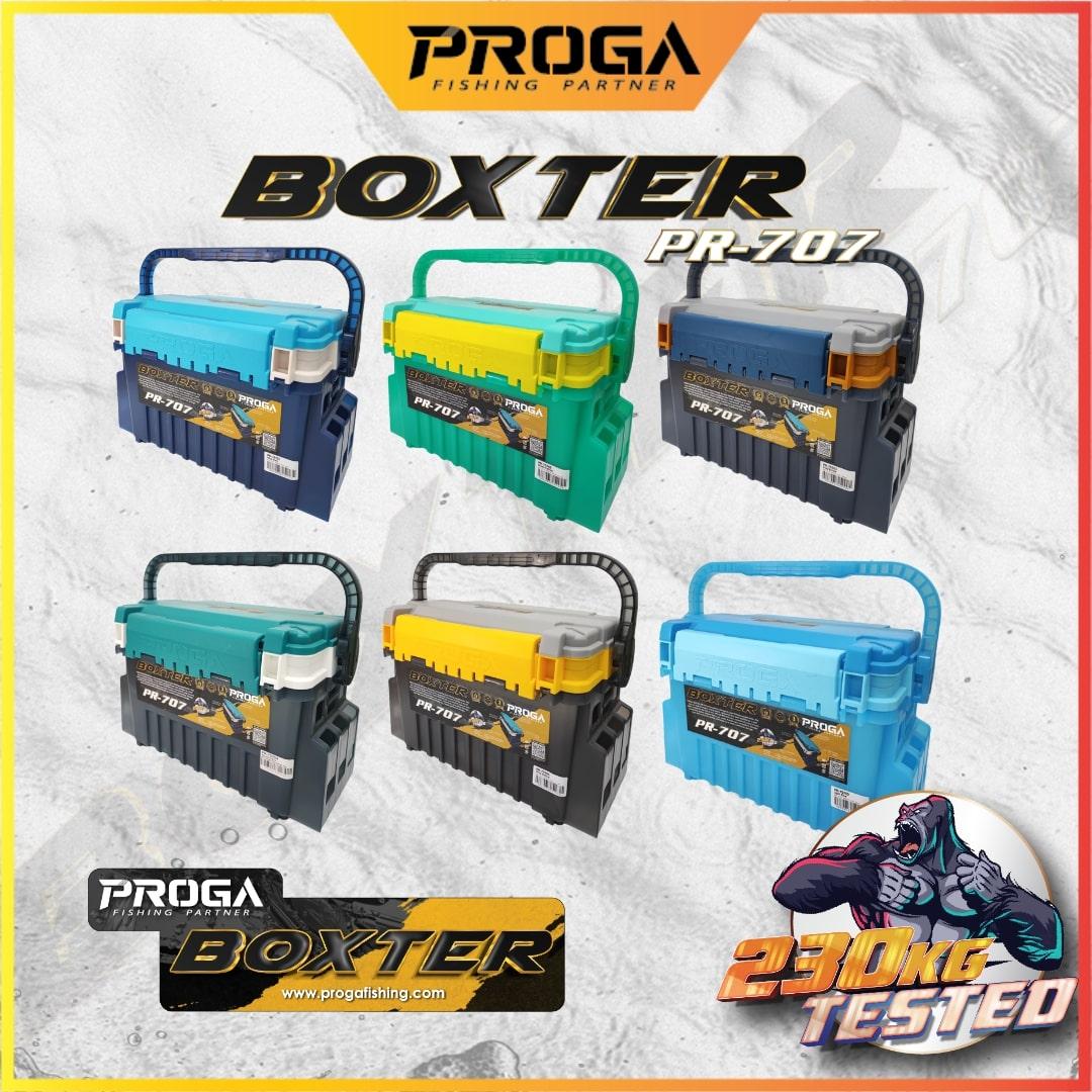 PR-707 PROGA BOXTER TACKLE FISHING BOX(3 YEAR WARRANTY)