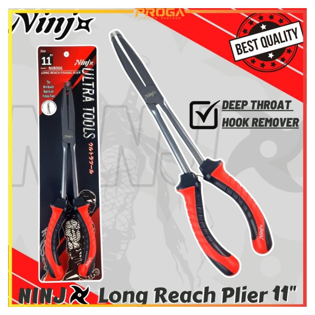 NINJ NJ8006 Long Reach Fishing Plier 11″