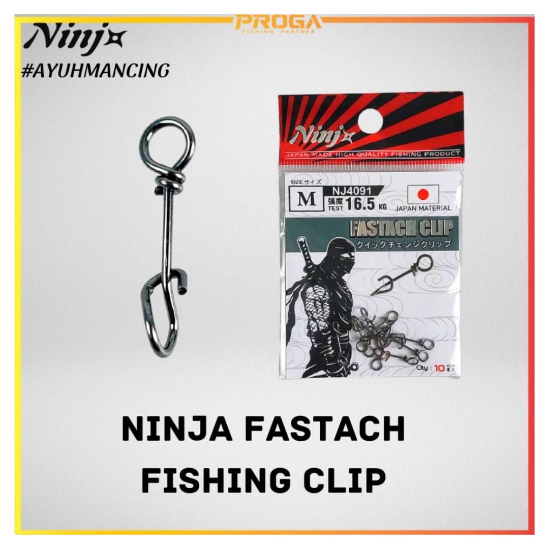 NINJ Fastach Fishing Clip