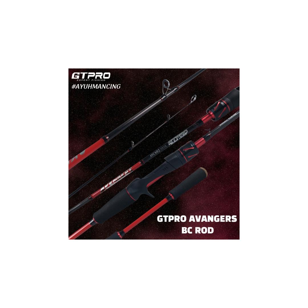 [PROGA] GTPRO AVENGERS Baitcasting Fishing Rod AVC602 (8-17LB)