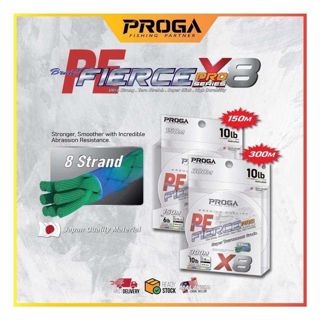 PROGA FIERE PRO PE X8 BRAID LINE 150M/300M