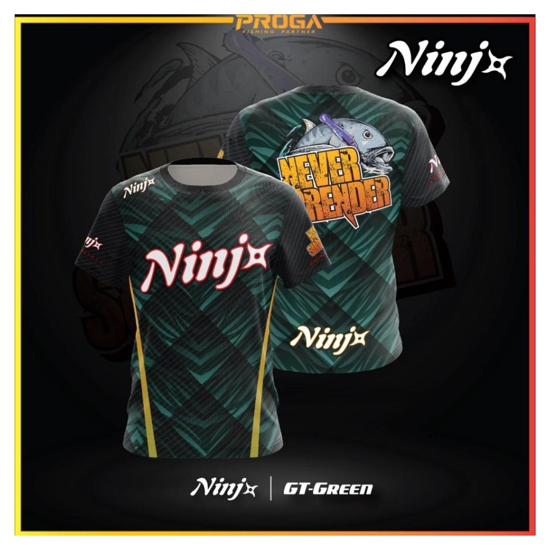 NINJ+ GT GREEN SHORT SLEEVE SHIRT #M-3XL