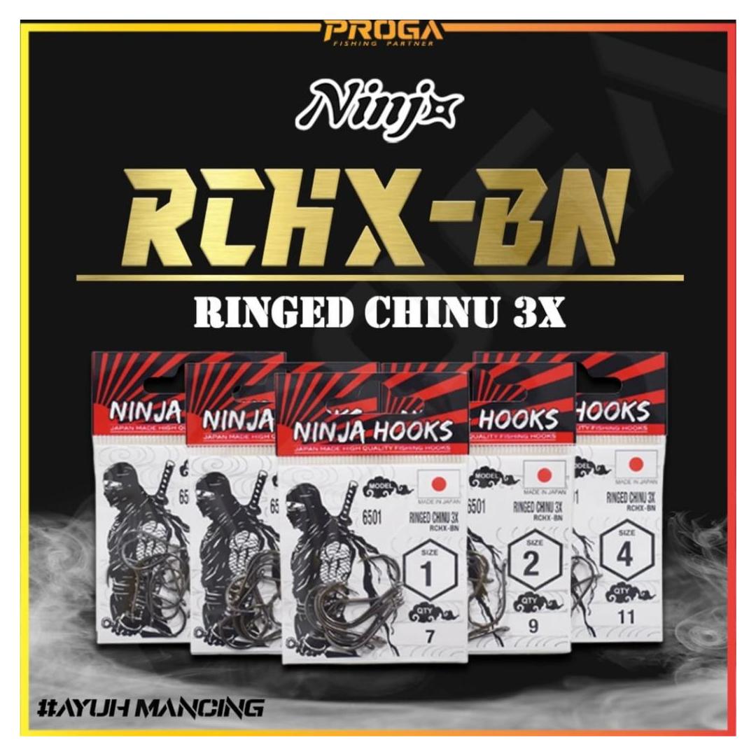 6501 RCHX-BN RINGED CHINU X NINJx HOOK