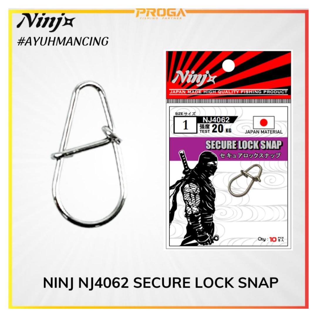 NINJ NJ4062 High Quality Fishing Secure Lock Snap