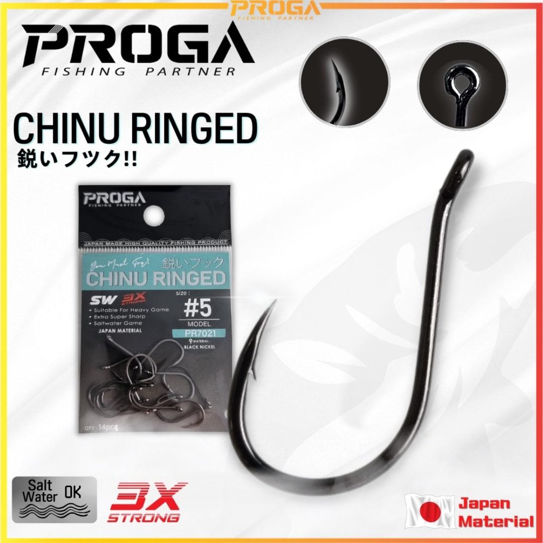 PROGA PR7021 Chinu Ringed Fishing Hook