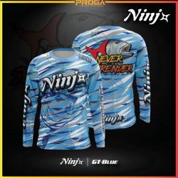 NINJ+ GT BLUE LONG SLEEVE SHIRT #M-3XL