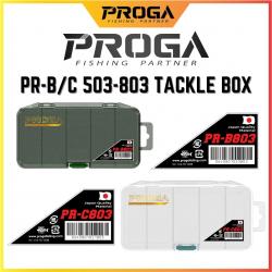 PROGA PR-B/C503-803 TACKLE CASE {BLACK/CLEAR}