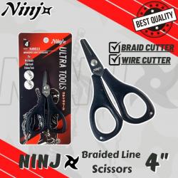 NINJ NJ8013 Braided Line Fishing Scissors 4″