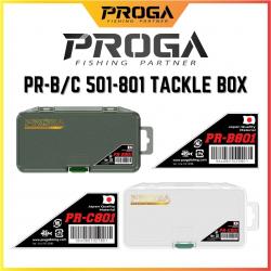 PROGA PR-B/C501-801 TACKLE CASE {BLACK/CLEAR}