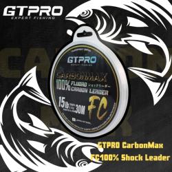GTPRO CARBONMAX Fluorocarbon FC 100% 30M Fishing Shock Leader