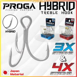 PROGA PR7043/PR7053 4X/3X Strong Hybrid Fishing Treble Hook MATA TIGA