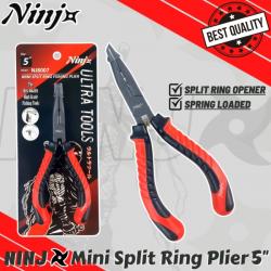 NINJ NJ8007 Mini Split Ring Fishing Plier 5″