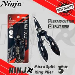 NINJ NJ8011 Micro Split Ring Fishing Plier 5″