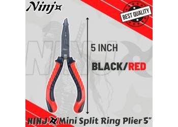 NINJ NJ8007 Mini Split Ring Fishing Plier 5″
