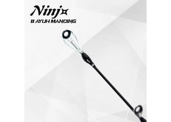 BLACK NINJx NJB622S Solid & New X Concept Spinning Fishing Rod