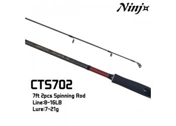 [PROGA] NINJ CATANA New Power Spinning Fishing Rod – FUJI ‘O’ RING