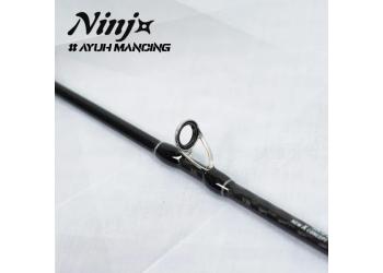 BLACK NINJx NJB622C Solid & New X Concept Baitcasting Fishing Rod