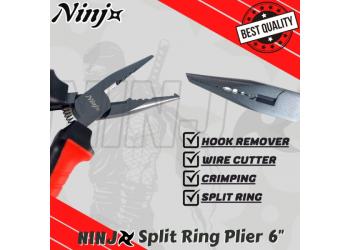 NINJ NJ8005 Split Ring Fishing Plier 6″