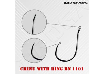 1101 NN-CR-BN NINJx CHINU W/RING HOOK #4-5/0
