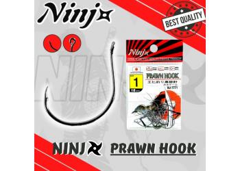 NINJ NJ-7771 High Quality Fishing Prawn Hook