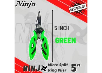 NINJ NJ8011 Micro Split Ring Fishing Plier 5″