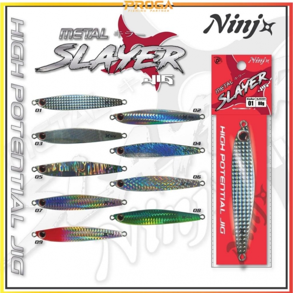 NJ5501 NINJ+ SLAYER JIG 40G/60G/80G/100G