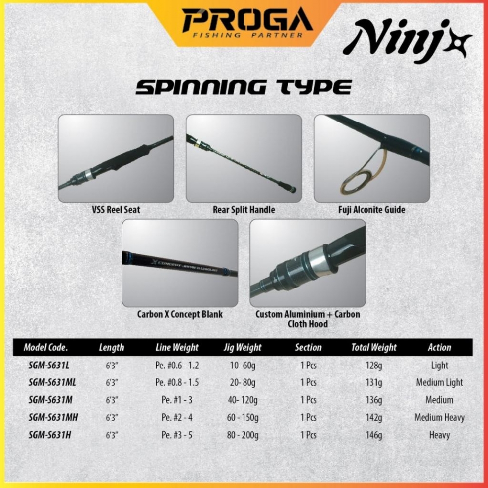 NINJ SHINIGAMI HOLLOW ROD[X CONCEPT JAPAN TECHNOLOGY]