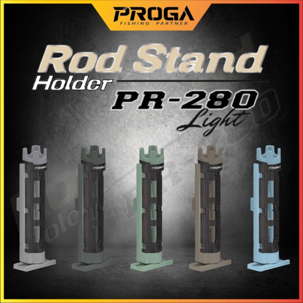 PR-280 PROGA ROD STAND HOLDER (5 COLOUR)