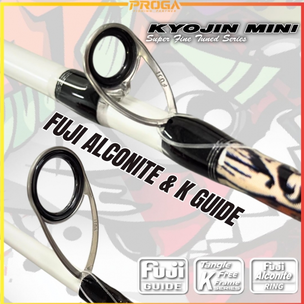 NINJ+ KYOJIN MINI MICRO JIGGING SPINNING/BC ROD