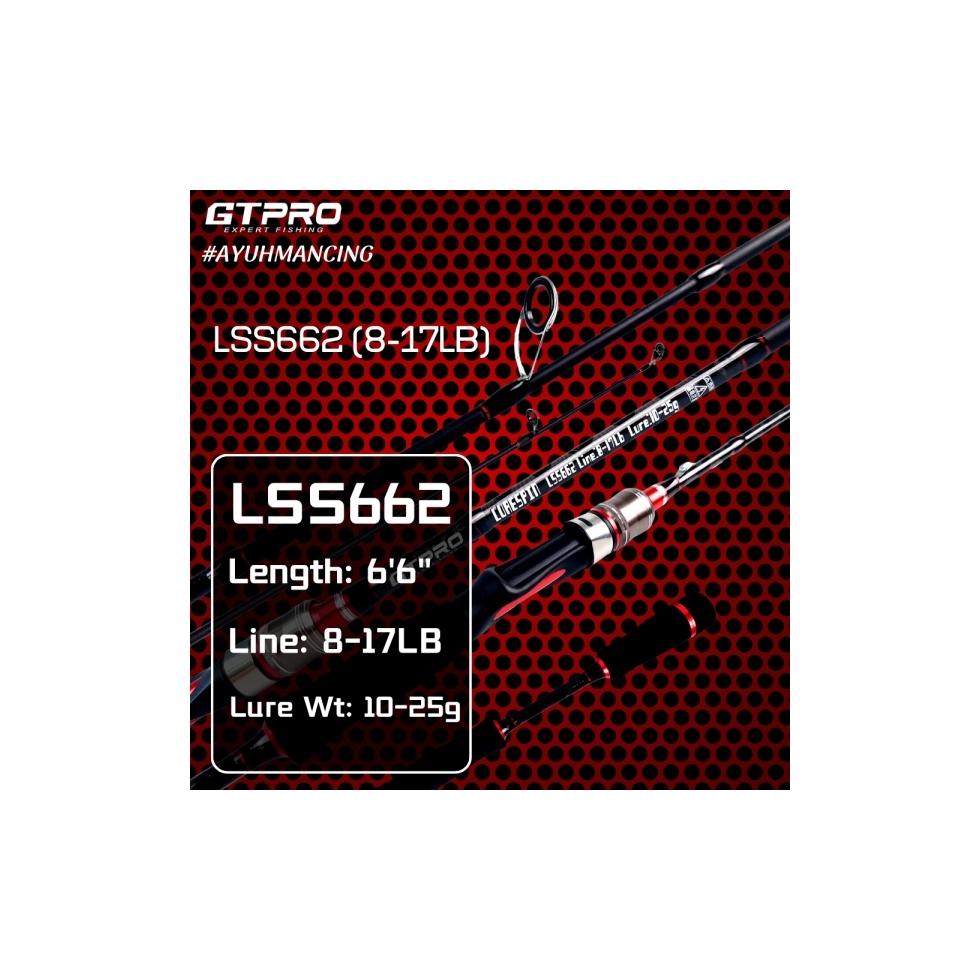 [PROGA] GTPRO LURESPIN Spinning Fishing Rod