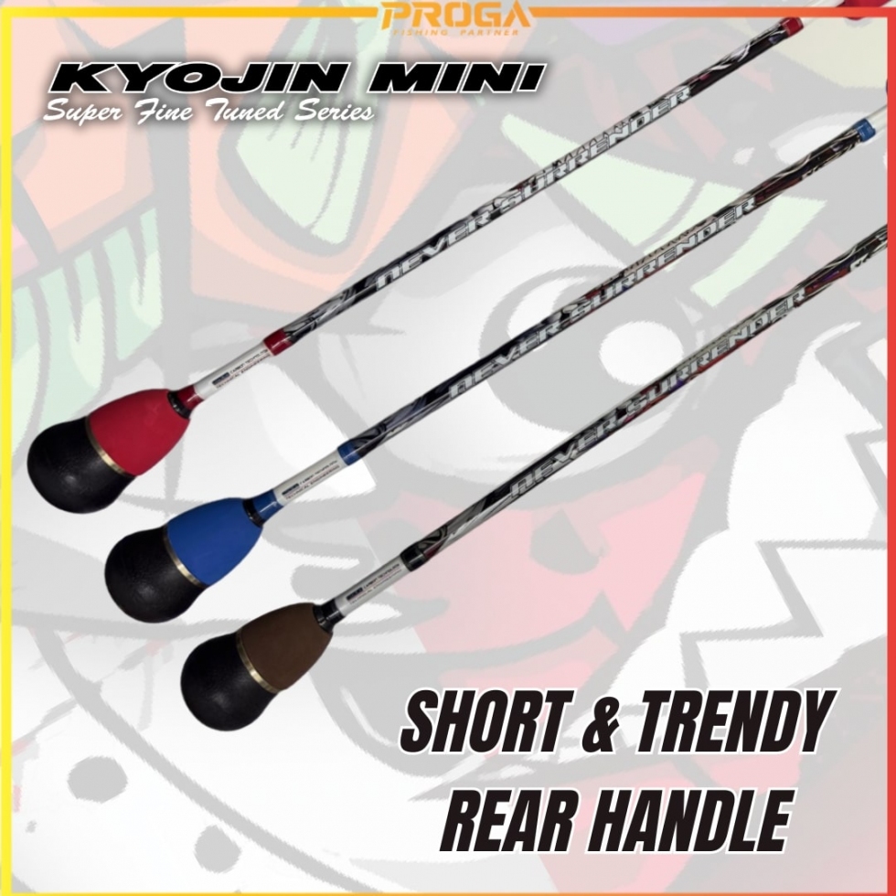 NINJ+ KYOJIN MINI MICRO JIGGING SPINNING/BC ROD