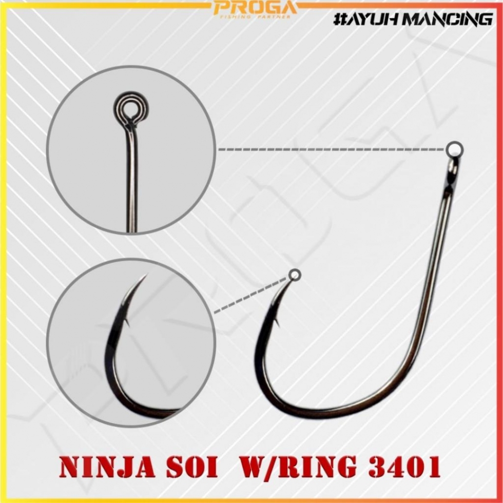 3401 NN-SR-BN SOI W/RING NINJx HOOK