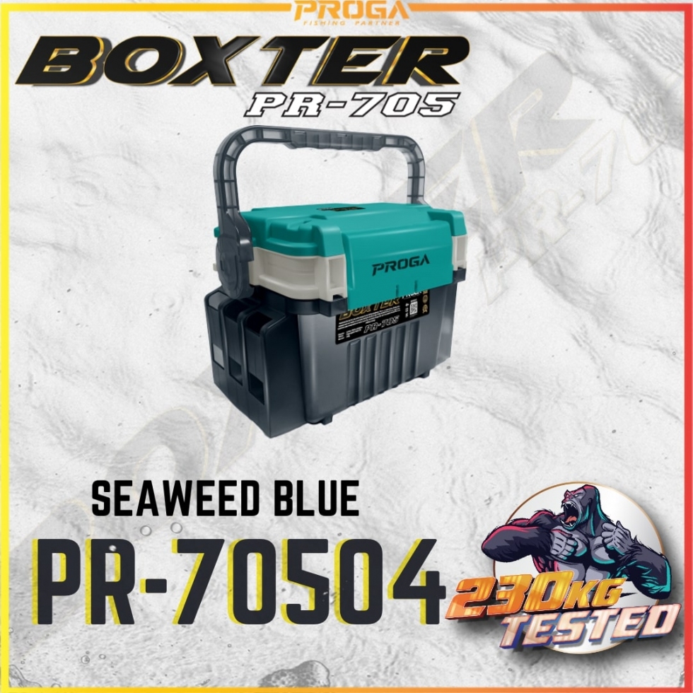 PR-705 PROGA BOXTER TACKLE FISHING BOX(3 YEAR WARRANTY)