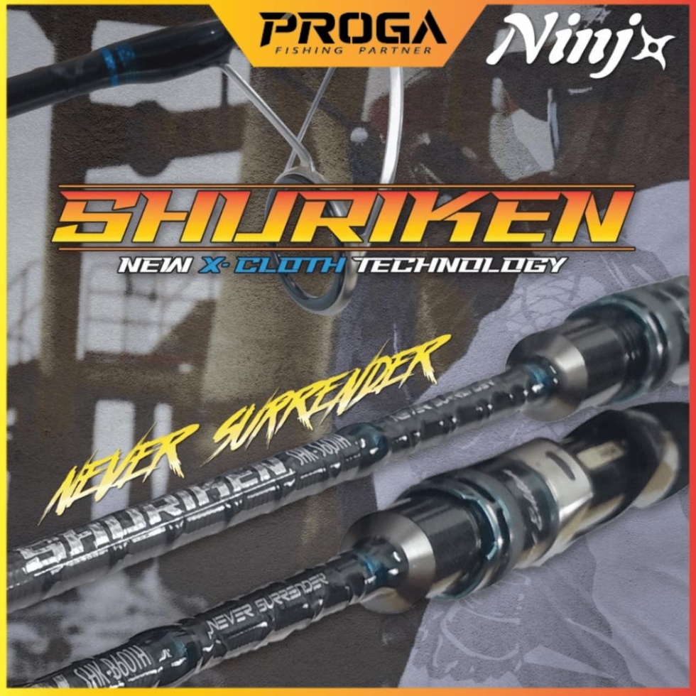 NINJ SHURIKEN HOLLOW ROD{NEW X-CLOTH TECHNOLOGY}