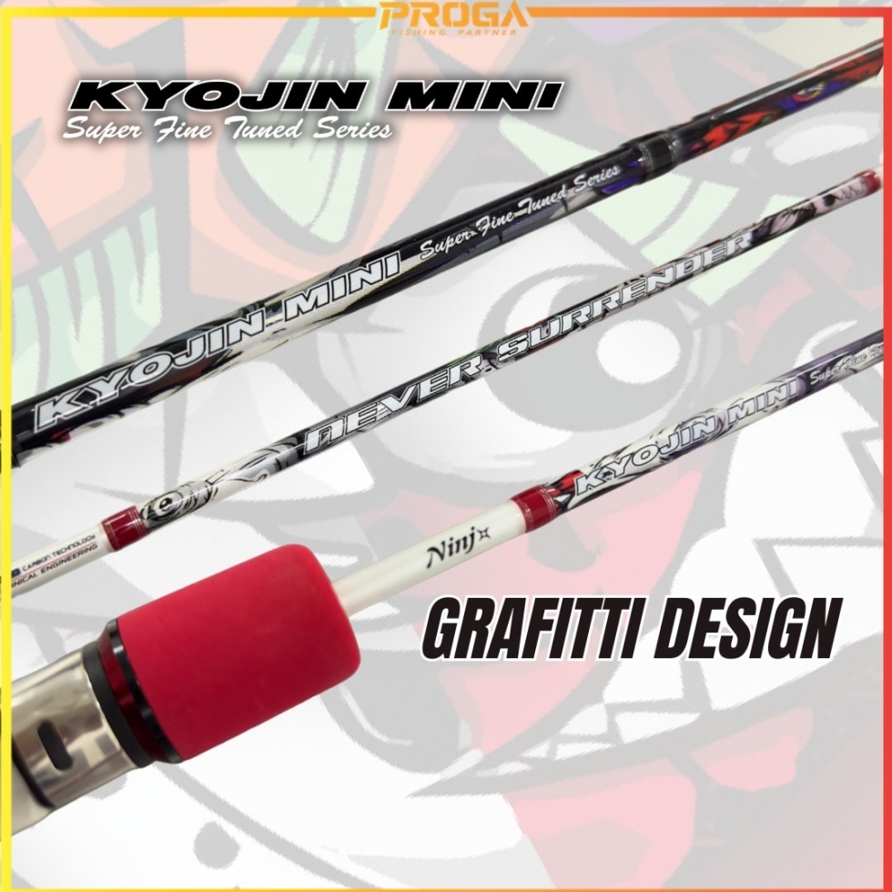 NINJ+ KYOJIN MINI MICRO JIGGING SPINNING/BC ROD