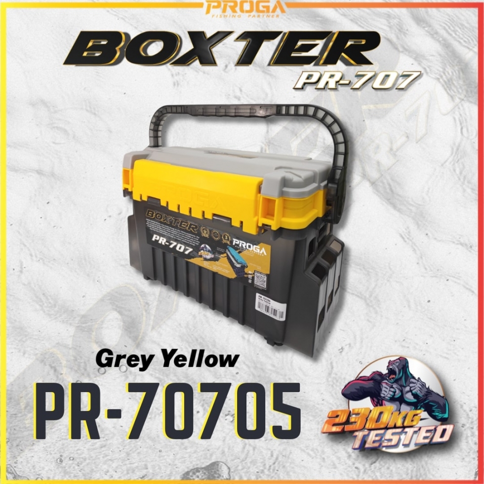 PR-707 PROGA BOXTER TACKLE FISHING BOX(3 YEAR WARRANTY)