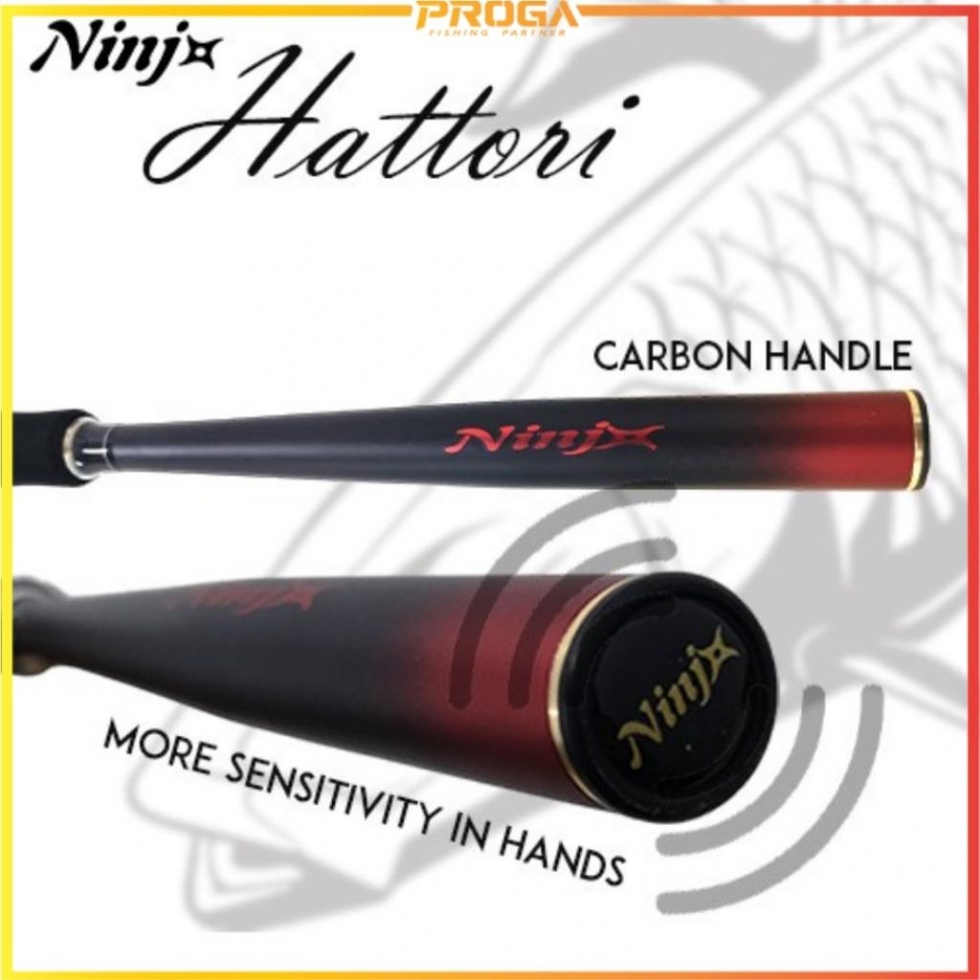 [PROGA] NINJ HATTORI BAITCASTING Fishing Rod – FUJI ‘O’ RING