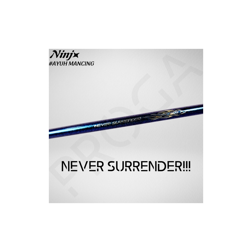 【PROGA】NINJ SAMURAI X Solid Carbon Spinning Fishing Rod