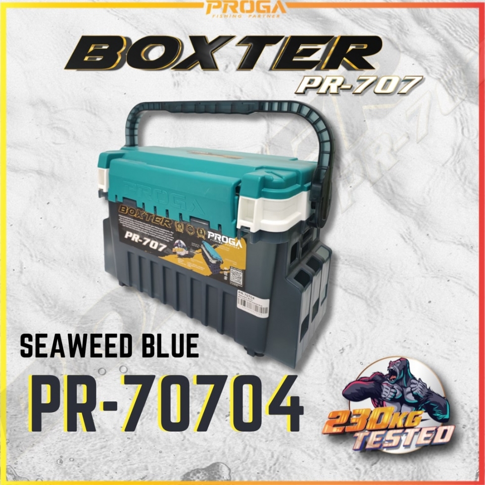 PR-707 PROGA BOXTER TACKLE FISHING BOX(3 YEAR WARRANTY)