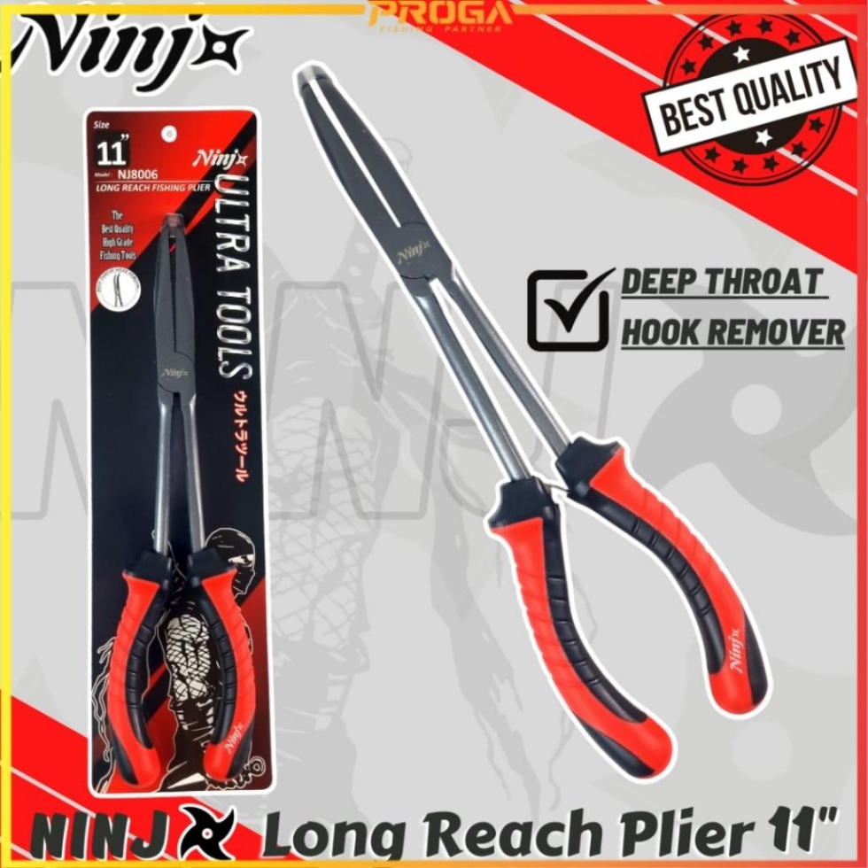 NINJ NJ8006 Long Reach Fishing Plier 11″