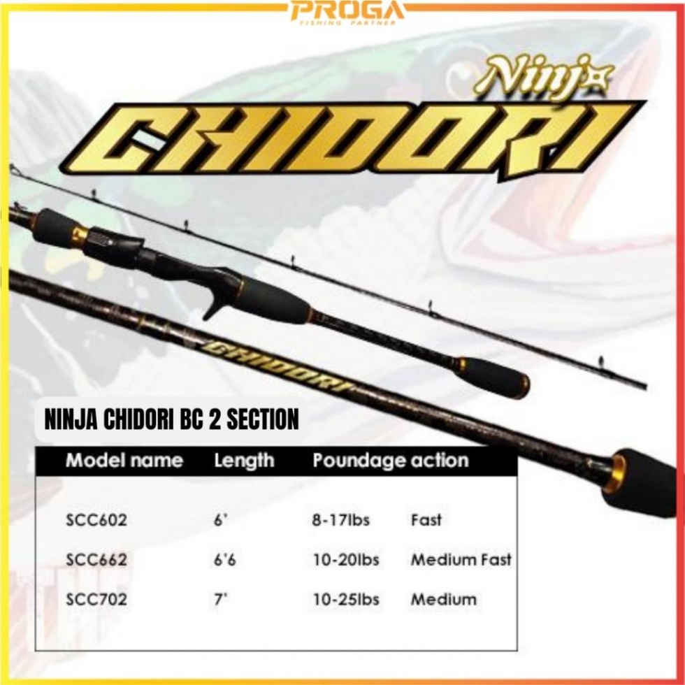 [PROGA] NINJ CHIDORI Baitcasting Fishing Rod