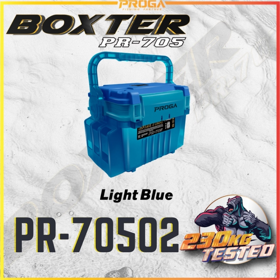 PR-705 PROGA BOXTER TACKLE FISHING BOX(3 YEAR WARRANTY)