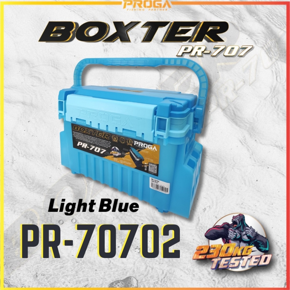 PR-707 PROGA BOXTER TACKLE FISHING BOX(3 YEAR WARRANTY)