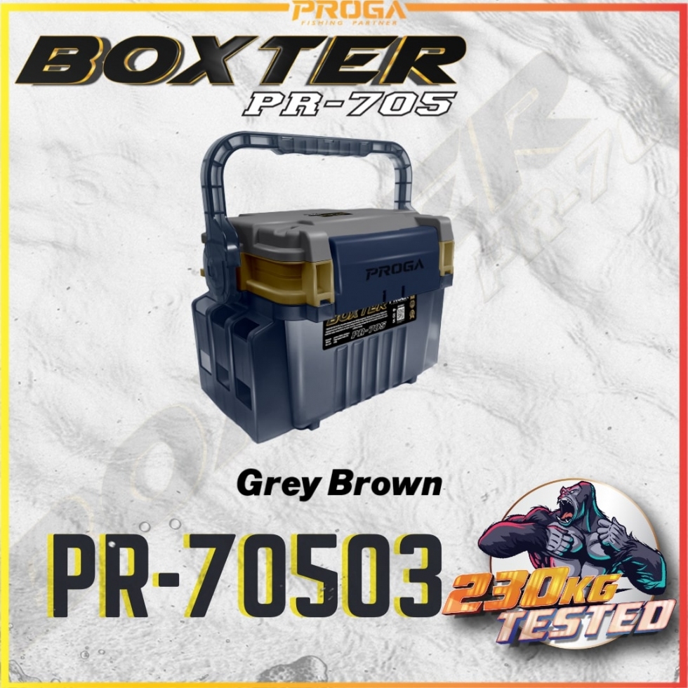 PR-705 PROGA BOXTER TACKLE FISHING BOX(3 YEAR WARRANTY)